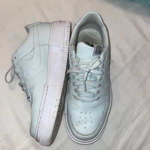 Nike Air Force 1s - size 9 - worn but good condition